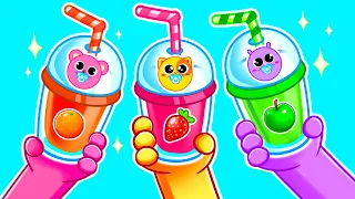 Colorful Fruit Juice for Kids | Toddler Zoo Songs For Children & Nursery Rhymes