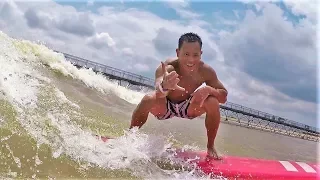 Surfing Adventure - Surfing in Central Texas!? NLand Surf Park