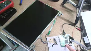 Laptop LVDS LCD hacking with FPGA #2