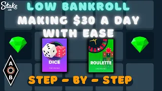 How To Consistently Make $30 Daily With A Small Bankroll - Step-by-step Guide!