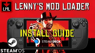 How to Install Lenny's Mod Loader (LML) for Steam Deck Red Dead Redemption 2 (RDR2) #steamdeck #rdr2