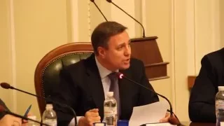 Виступ Миколи Катеринчука на круглому столі стосовно податкової реформи 16 грудня 2016 року