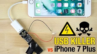 USB Killer vs iPhone 7 Plus - Instant Death?