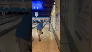 Dom Barrett bowling strikes!