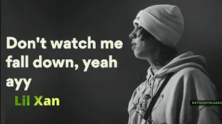 Lil Xan - Watch Me Fall ( Lyrics / Bass boosted ) | Lyrics + Bass boosted