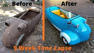 Restoring a Messerschmitt kr 200 in 9 weeks
