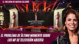 El problema de último momento sobre los Martín Fierro de Televisión Abierta: la columna de Calabró