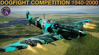 2 vs 2 Dogfight Tournament | All Planes 1940-2000 | DCS WORLD