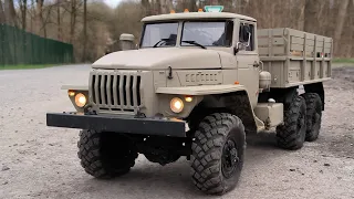 URAL 4320 Урал 4320 im Gelände (CROSS RC UC6)