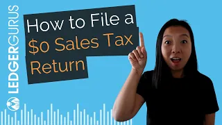 How to File a $0 Sales Tax Return in California | Tutorial for Amazon sellers