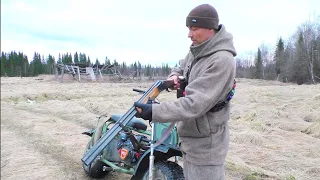 ОХОТА НА БОРОВУЮ ПТИЦУ ВАЛЬДШНЕП. ОТКРЫТИЕ ВЕСЕННЕГО СЕЗОНА. МОТОВЕЗДЕХОД SR-21 ТЕХНИКА ДЛЯ ОХОТЫ.