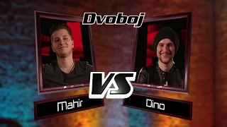Mahir vs. Dino: "Hodala je pola metra iznad zemlje" - The Voice of Croatia - Season1 - Battle4