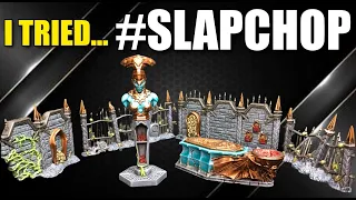 How To Paint: Crypt of Blood Warcry Terrain #slapchop