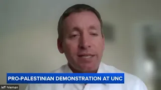 UNC, Duke, NCSU students continue campus pro-Palestinian protest in Chapel Hill