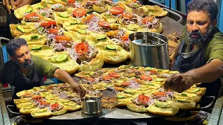 Famous Bun Kabab Making | Orignal SHAMI BURGER | Karachi Street Food Nabu Bhai Making Lemon Burger 🍔