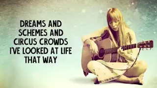 Joni Mitchell   Both Sides Now Lyric Video