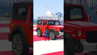 GTA V : THAR VS SCORPIO-N IN GTA 5 ! #shorts #gta5 #viral #cartoon #gta #trending #thar