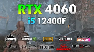 RTX 4060 + i5 12400F : Test in 10 Games
