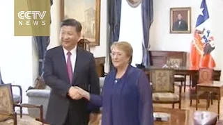 President Xi arrives in Chile for state visit