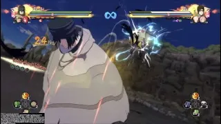 Sasuke (The Last) 80% Combo (UNBLOCKABLE) - Naruto Storm 4