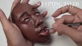 How to Sculpt Tyler, The Creator's Face using Polymer Clay