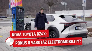 Nová Toyota bZ4X: Pokus o sabotáž elektromobility?