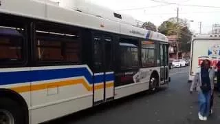 Bee-Line Bus: NABI 40LFW Hybrid [#263] Route 54 at W. Sanford Blvd & S. 5th Ave