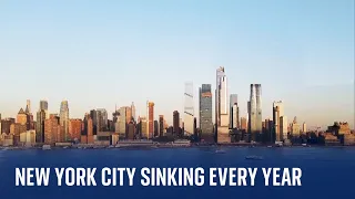 New York City sinking a few millimetres a year, study says