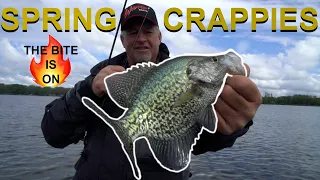 SPRING CRAPPIES  (How to Crappie Fish Shallow Waters)