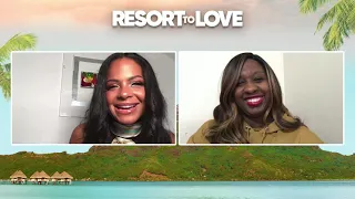 Christina Milian talks about her Netflix rom-com, RESORT TO LOVE!