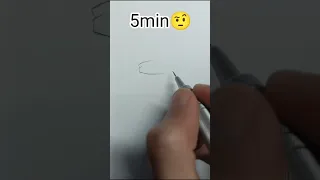 Drawing Naruto in 10sec,10min,10hrs #shorts