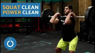 Técnicas Squat Clean y Power Clean -  CROSSFIT