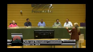 Parks and Recreation Commission - 08/14/2018