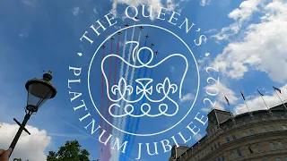 Queen’s Platinum Jubilee. RAF Aircrafts Parade | 4K