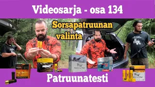 Osa 134 - Patruunatestiä, valitaan patruuna sorsajahtiin  - kausi 2021/2022