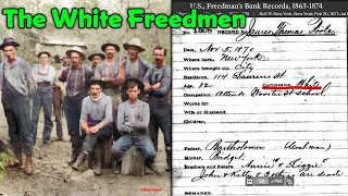 Proof of "White" People in The Freedman's Bank Records !! Its not about "African Slaves" / Genealogy