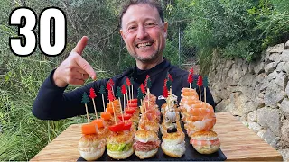 30 CANAPÉS RAPIDÍSIMOS con 1 Lamina de HOJALDRE 😃 - GUILLE RODRIGUEZ