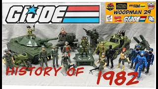 The History of Gi joe  A Real American Hero (1982 Edition )