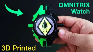 3D Printed OMNITRIX Watch