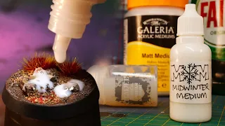 Midwinter Medium: cheap, easy, and amazing - DIY minipainting essential