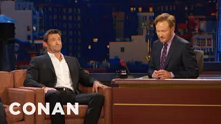 Hugh Jackman Impersonates Conan | CONAN on TBS