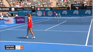 Daniela Hantuchova v Ajla Tomljanovic Highlights, Apia International Sydney 2014