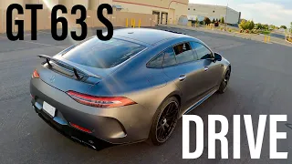 Mercedes-AMG GT 63 S 4-door Coupe - Interior and Exterior Details - POV Drive