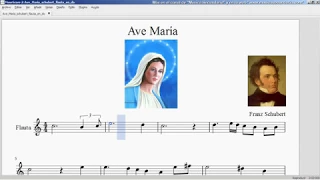 Ave María. Franz Schubert. Partitura. Sheet music.
