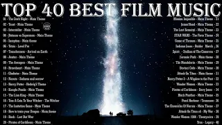 [ NON STOP 169 Minutes ]TOP 40 MOVIE SOUNDTRACKS ALL TIME|🎵Beautiful Piano Best Film Music