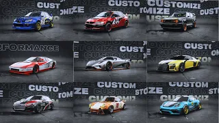 NFS Unbound best cars for pvp per class & race type vol 6/7 (builds + times + gameplay)