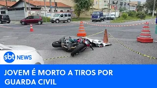 Jovem de 19 anos morre após ser baleado por um guarda civil |#SBTNewsnaTV (07/06/24)