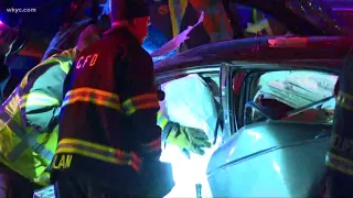 2 drivers in critical condition after wrong-way I-90 crash in Cleveland