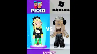 MY #pkxd outfit vs💥 #roblox  outfit 🔥✨