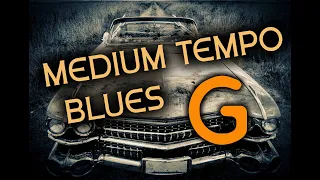 Blues Backing Track Jam - Ice B. - Medium Tempo Blues in G